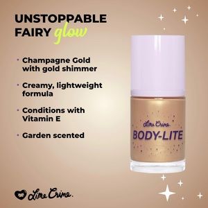 NIB Lime Crime Body Highlight Enchantress